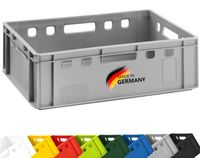 Caisse à viande E2 Caisse de boucherie 60x40x20cm apte au contact alimentaire, robuste, empilable - Caisse de stockage universelle Eurobox d'Allemagne