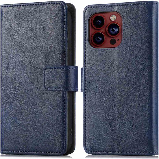 iMoshion Book Case hoesje voor Apple iPhone 15 Pro Max - Donkerblauw
