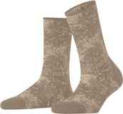 FALKE Dames Sokken Wol Nude (4092) Gemeleerd 35-38