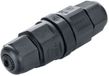 ELP LCB Waterdichte kabelverbinder 3-polig IP68 Donkergroen