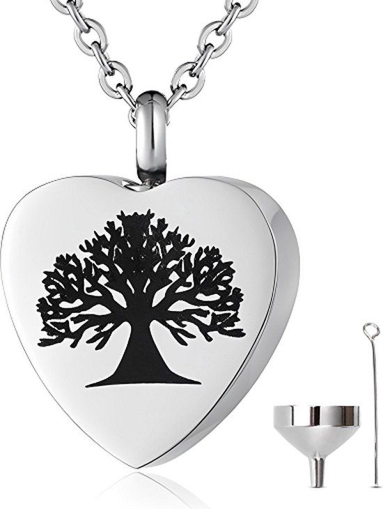 Luxe Ashanger - met Ketting - Voor As, Haren of Parfum - Luxury Heaven