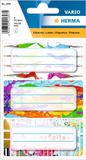 Herma Boeketiketjes Vario 'Schilderkunst', 76 x 35 mm