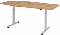 hjh OFFICE PRO XMST 22 S Walnoot Vergadertafel