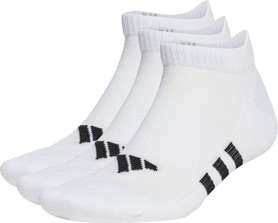 adidas Performance Cushioned Low Socks 3-Pack Unisex - White - 37-39
