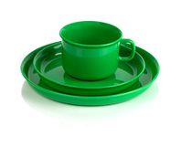 Kimmel Kinderservies, Kunststof, Groen