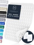 HOMERELLA Douchemat antisplip - 53x53 cm - Wit