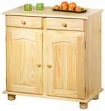 Interlink SAS Pamina Dressoir - Bruin - Hout/Metaal
