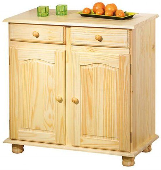 Interlink SAS Pamina Dressoir - Bruin - Hout/Metaal