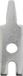 Vogt Verbindungstechnik 1016c.68 Soldeerpin Contactoppervlakte Vertind 100 stuk(s) (l x b) 10.5 mm x 3 mm