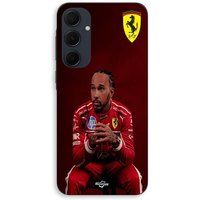 Hamilton Scuderia Ferrari official wallpaper Maniacase Coque Pour Samsung galaxy A35