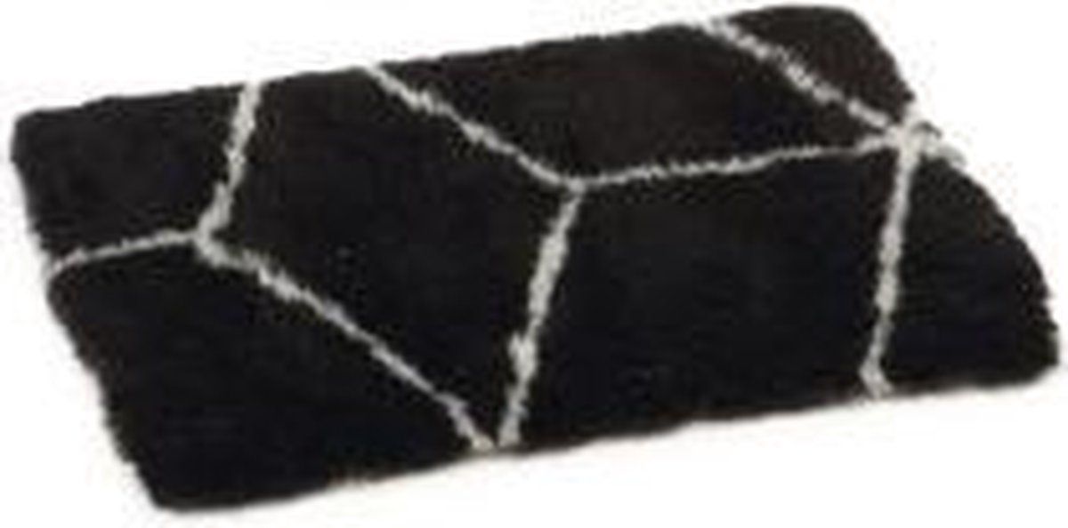 Beeztees Eco Vetbed Bench Qub Zwart/Grijs 49 cm - Hond