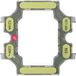 Gira led­element 1 met 230V 0.5mA - rouge