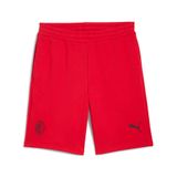PUMA Sportbroek 'AC Milan FtblEssentials' rood / zwart