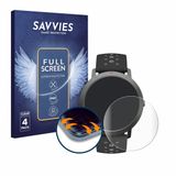 Savvies - Screenprotector voor Withings Steel HR Sport (40 mm) - Folie Beschermfolie transparant volledig dekking 4 Stuks