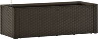 vidaXL Jardinière haute avec système d'arrosage automatique 100x43x33 cm moka