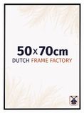 Dutch Frame Factory Fotolijst 50x70 cm - Kunststof - Zwart Mat - Easy