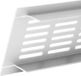 ClimaConnect Plintrooster aluminium - wit L=300mm x H=40mm - RA430