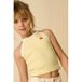 Sissy-Boy gestreepte singlet geel