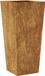 vidaXL Plantenbak - 35x35x75 cm - Bruin - Staal - Rechthoek - Staande plantenbak