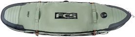 FCS Travel 3 Shortboard/Fish 6'3 Housse de surf Vert
