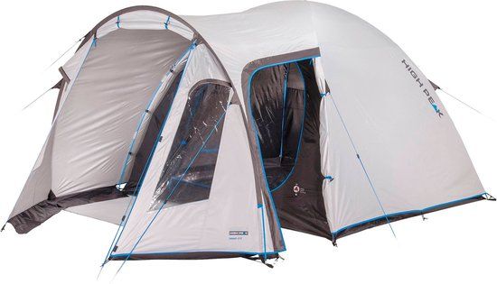 High Peak Tessin 5.0 Koepeltent - Nimbus Grijs - 5 Persoons