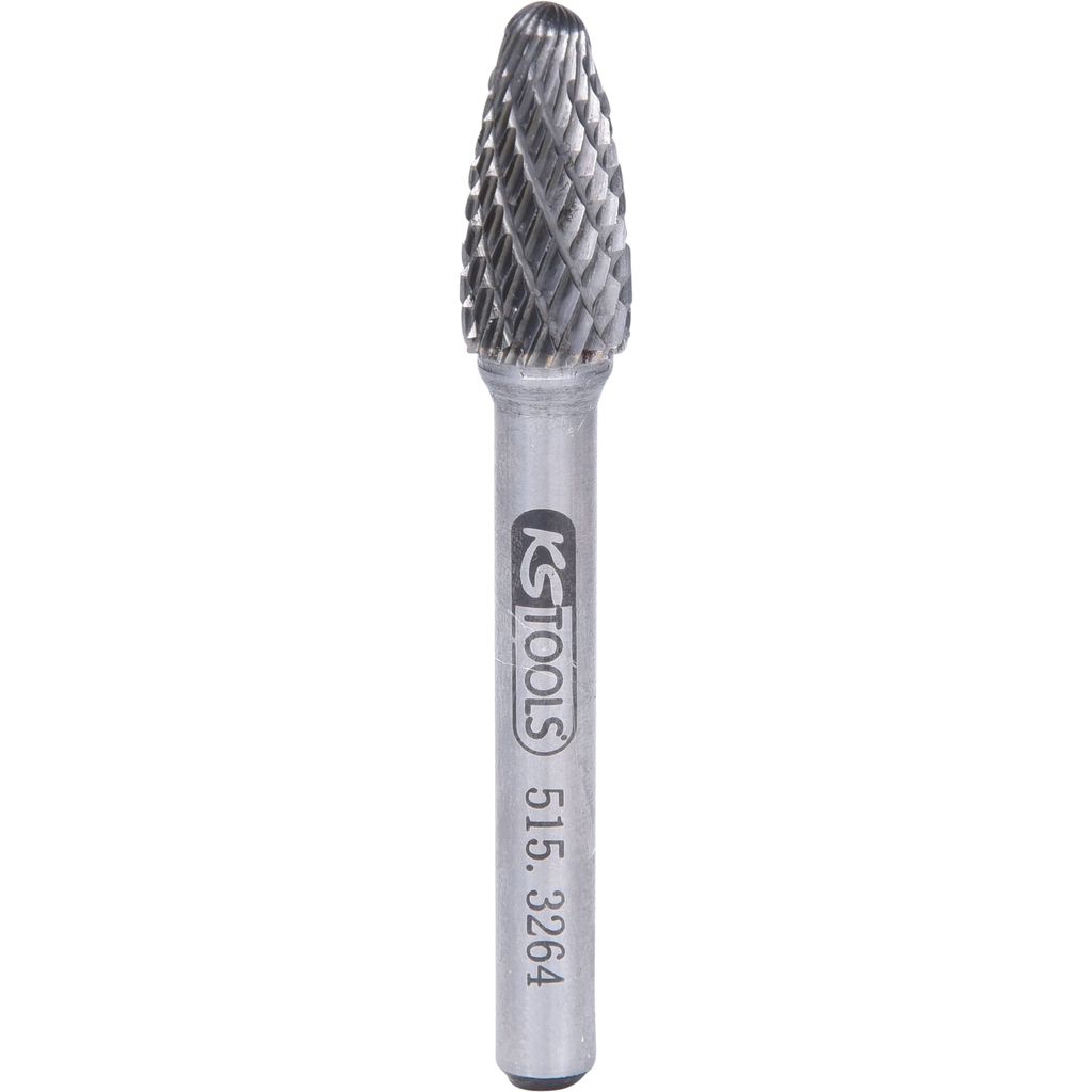 KS Tools HM ronde stiftfrees vorm F - 10mm - 515.3264