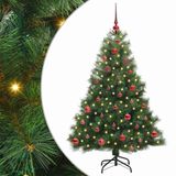 vidaXL Kunstkerstboom met 150 LED, Groen, 150 cm