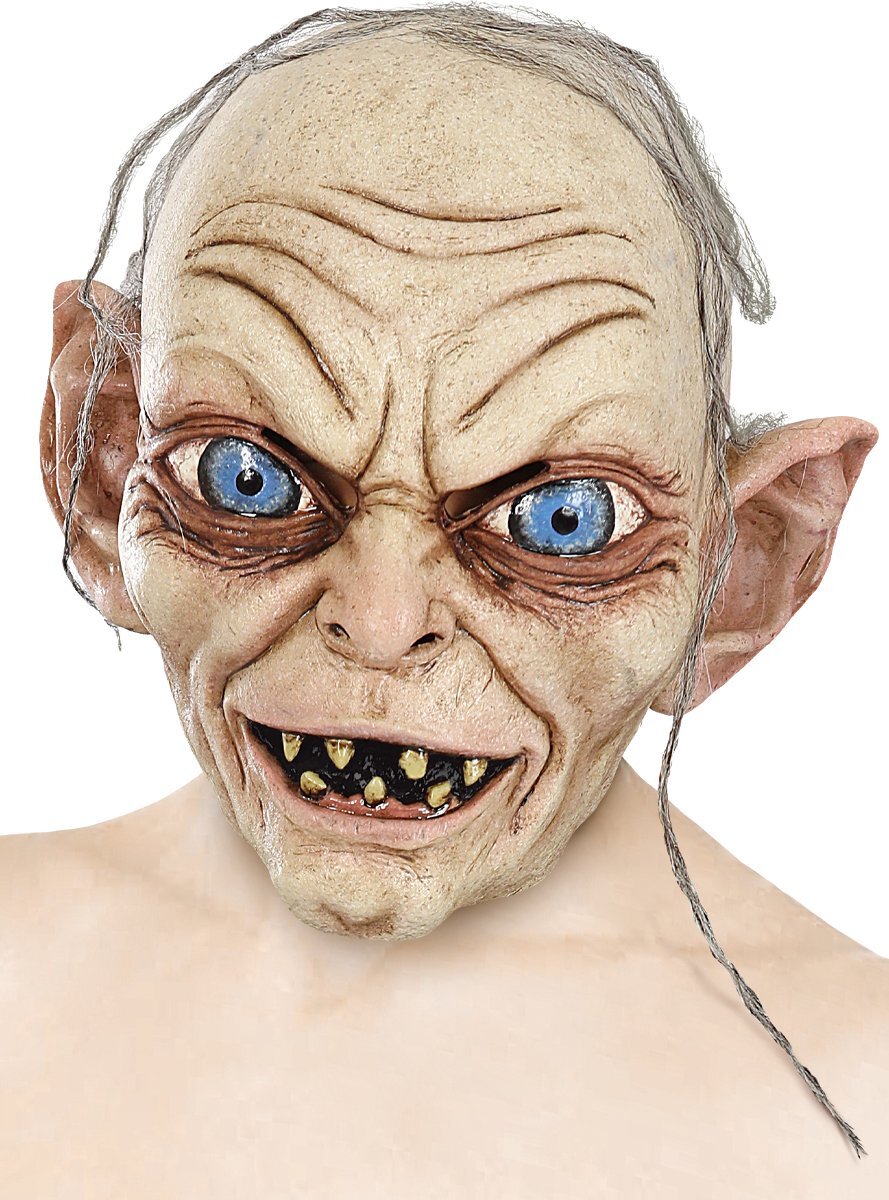 Funidelia Gollum-masker - The Lord of the Rings voor jongens In de ban van de ring - Beige