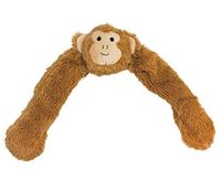 Nobby Pluche speelgoed, aap met touw binnen 55 cm
