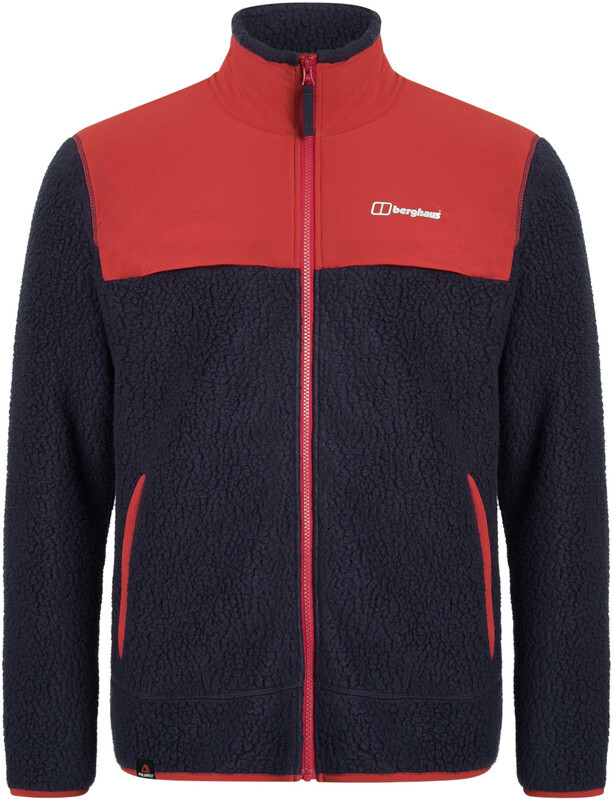 Berghaus Syker Jas Heren, dusk/red dahlia XL 2019 Fleece jassen