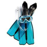 Cressi Rondinella Junior Snorkelset Blauw EU 31-32