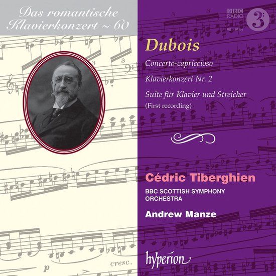 Dubois: Romantic Piano Concerto Volume 60 - Cédric Tiberghien (CD)