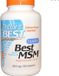 Doctor's Best Best MSM, 1000 mg - 180 Capsules