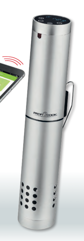 ProfiCook PC-SV 1159 - Sous-vide machine - Zwart, Zilver