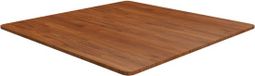 vidaXL Tafelblad vierkant 90x90x1,5 cm behandeld eiken donkerbruin