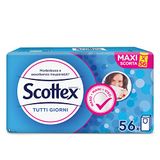 Scottex Dagelijks zakdoeken, gemaakt in Italië, met FSC-gecertificeerd papier, 56 verpakkingen