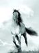 Blonde Attitude Kunstdruk Mane in the wind 60x80cm