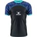 Gilbert Atomic V3 body armour rugby protection extra large noir bleu