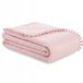 AmeliaHome Amulime Meadore dekbedovertrek - poederroze - 200x220 cm