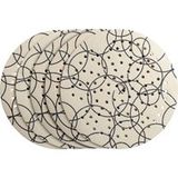 kwb Disque de ponçage Ø 125 mm en corindon avec revêtement antistatique, grain 240, trous universels, collage entièrement résiné et support papier renforcé