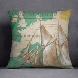 Bonamaison Kussensloop, Multi kleuren, 45 x 45 cm