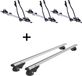 SAGITTAR 3x porte-vélos + porte-bagages VDP004 XL compatibles avec VW Touran break à partir de 2003
