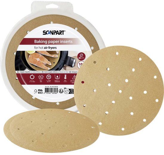 ScanPart 2910070009 Heteluchtfriteuspapier perf. Ø 20 cm.