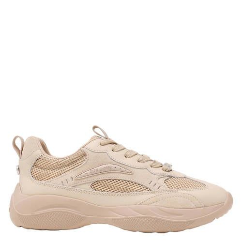Steve Madden Premio-E chunky leren sneakers - beige