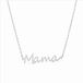 Cilla Jewels Zilverkleurige Mama Ketting van Edelstaal