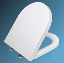 Luca Varess Calibro wc-bril glanzend wit soft close voor Calibro toilet