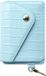 AVY Magnetische Kaarthouder | Leer Croco Blauw