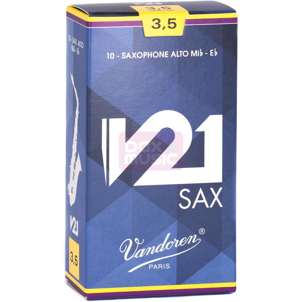 Vandoren V21 rieten voor Altsaxofoon 3.5 10 stuks