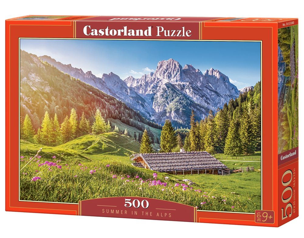 Castorland Summer in the Alps - 500 stukjes Puzzel