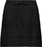 ONLY - ONLLYNDEN SHORT SKIRT OX WVN - Meisjes - Rokken - Zwart - Katoen